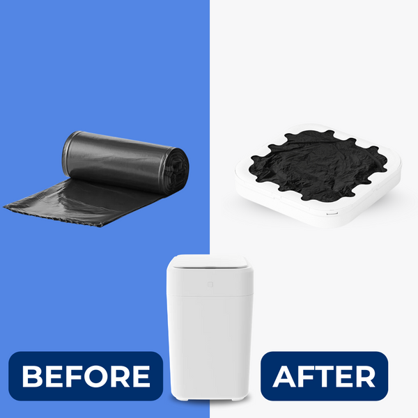 Trash King SmartRing™ Bags – Self-Sealing Trash Bag Pack