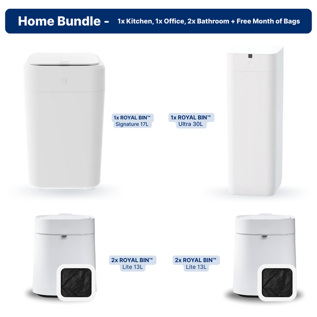 Royal Bin™ Ultra 30L - The Bigger, Smarter, Self‑Sealing Kitchen Bin (Pre‑Order)