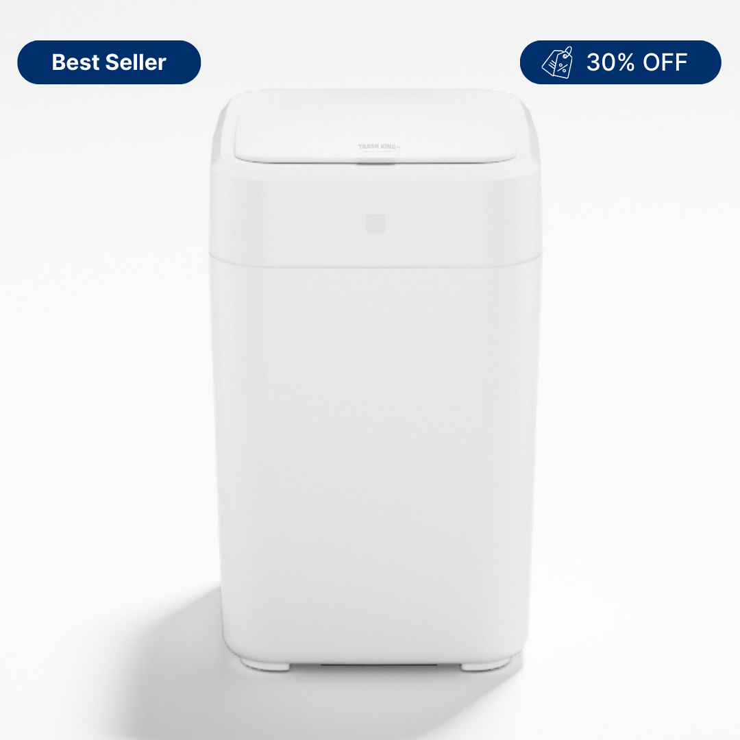 Royal Bin™ Signature 17L – Touchless, Self-Sealing Smart Trash Can