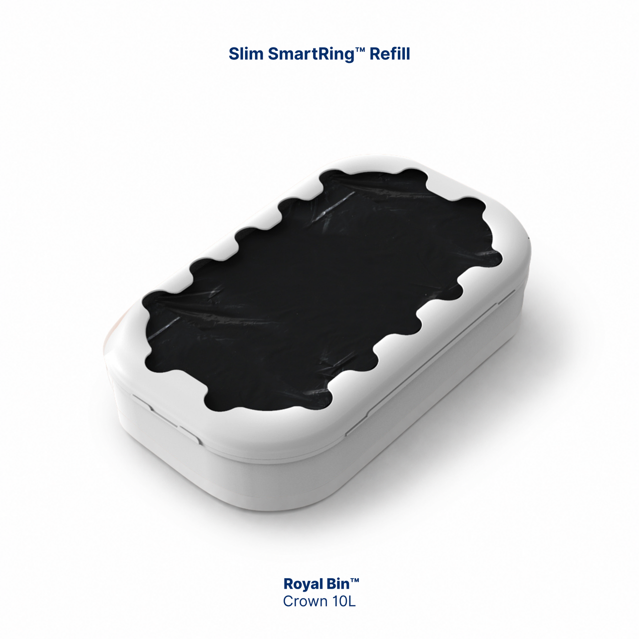 Trash King SmartRing™ Bags – Self-Sealing Trash Bag Pack
