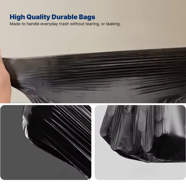 Trash King SmartRing™ Bags – Self-Sealing Trash Bag Pack