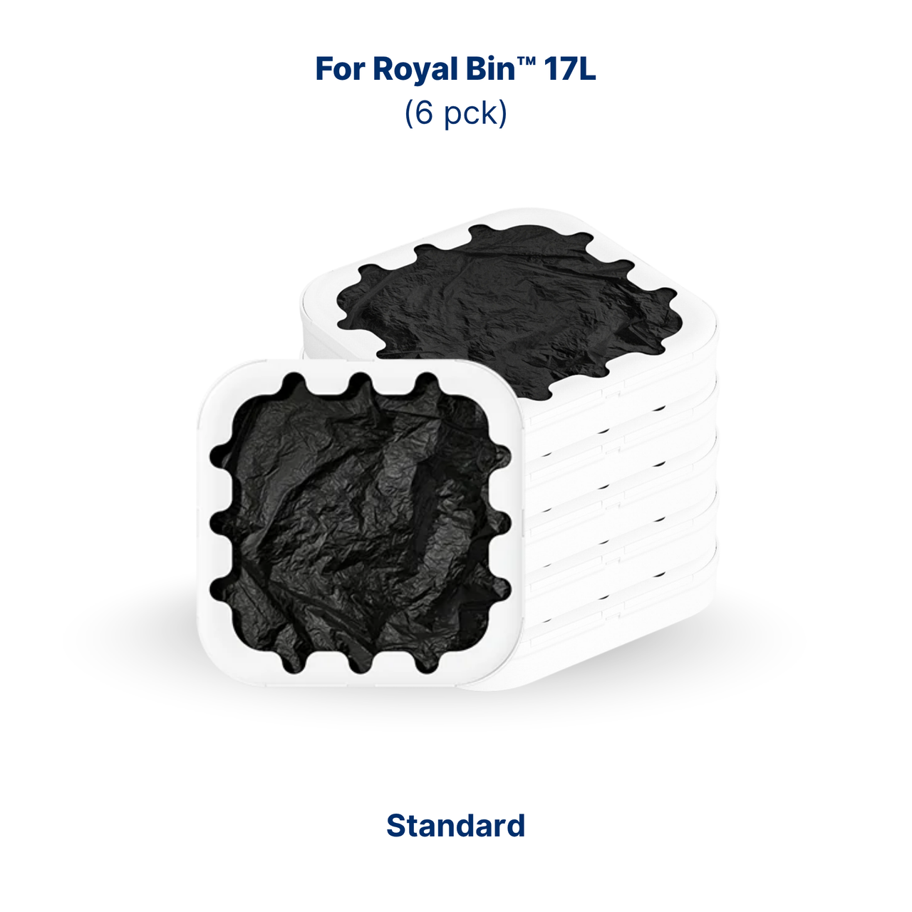 Trash King SmartRing™ Bags – Self-Sealing Trash Bag Pack