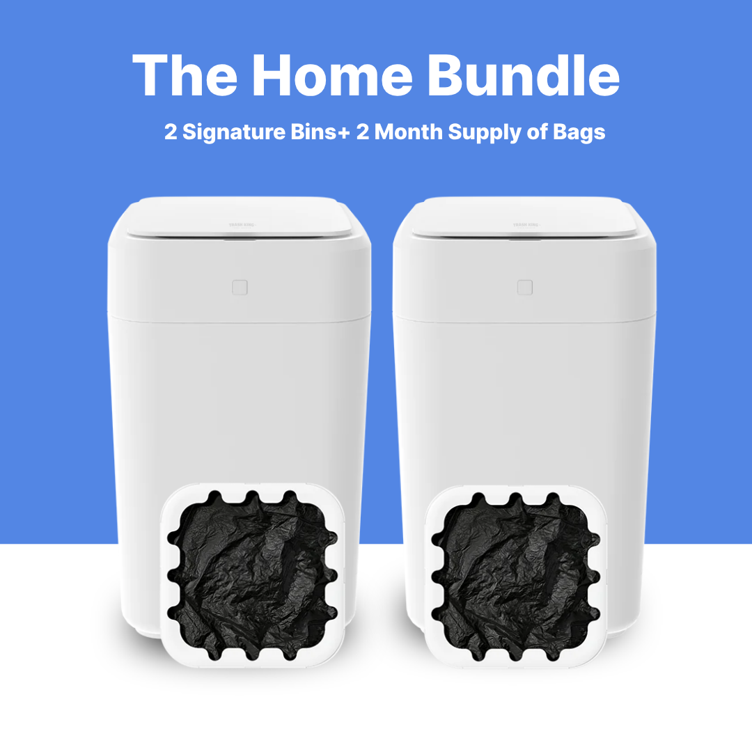 Royal Bin™ Signature 17L – Touchless, Self-Sealing Smart Trash Can
