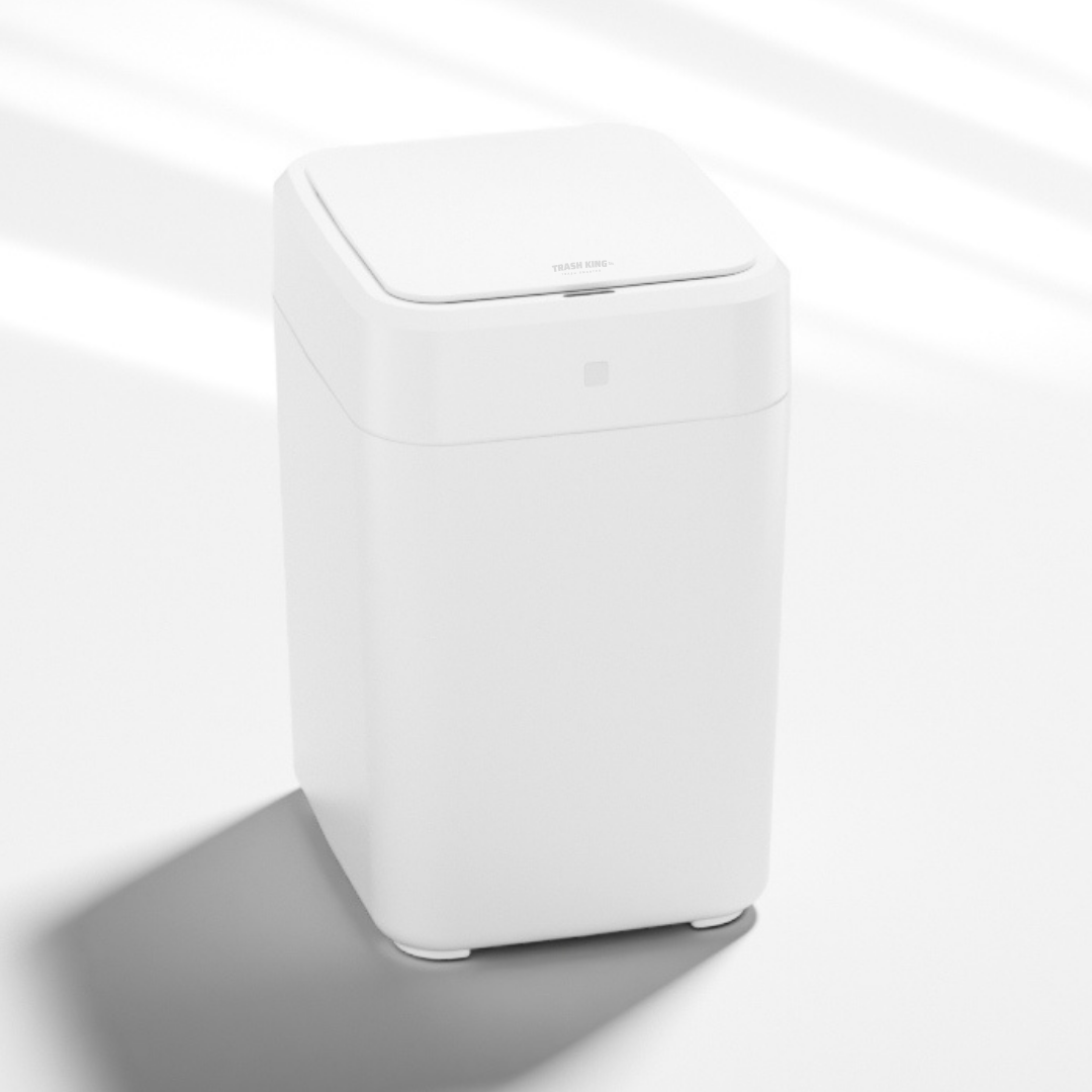 Royal Bin™ Signature 17L – Touchless, Self-Sealing Smart Trash Can