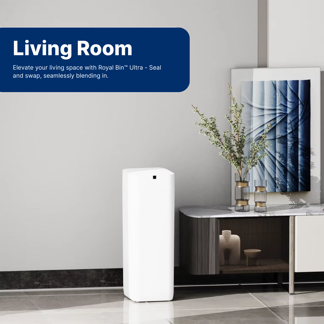 Royal Bin™ Ultra 30L - The Bigger, Smarter, Self‑Sealing Kitchen Bin (New)