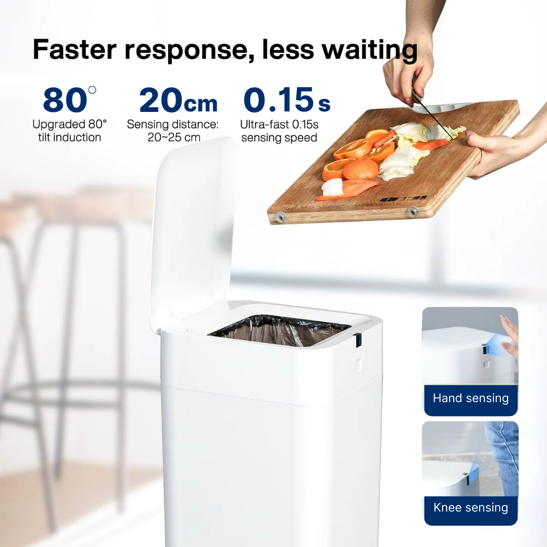 Royal Bin™ Ultra 30L - The Bigger, Smarter, Self‑Sealing Kitchen Bin (New)