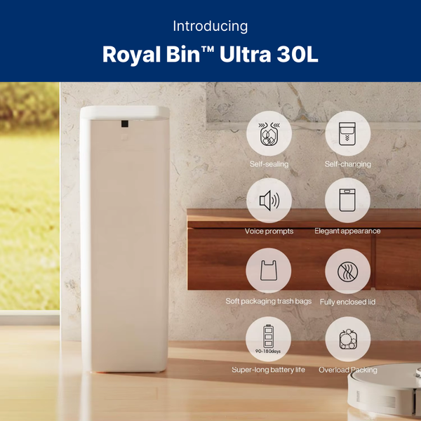 Royal Bin™ Ultra 30L - The Bigger, Smarter, Self‑Sealing Kitchen Bin (Pre‑Order)