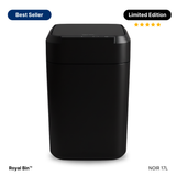 Royal Bin® 17L - Touchscreen, Self-Sealing Smart Trash Can