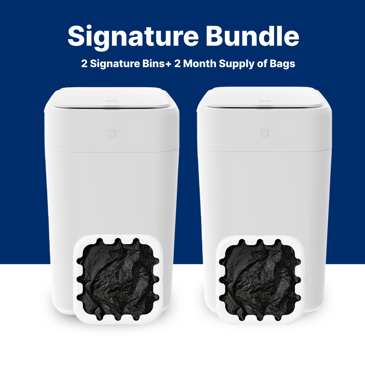 Royal Bin® 17L - Touchscreen, Self-Sealing Smart Trash Can