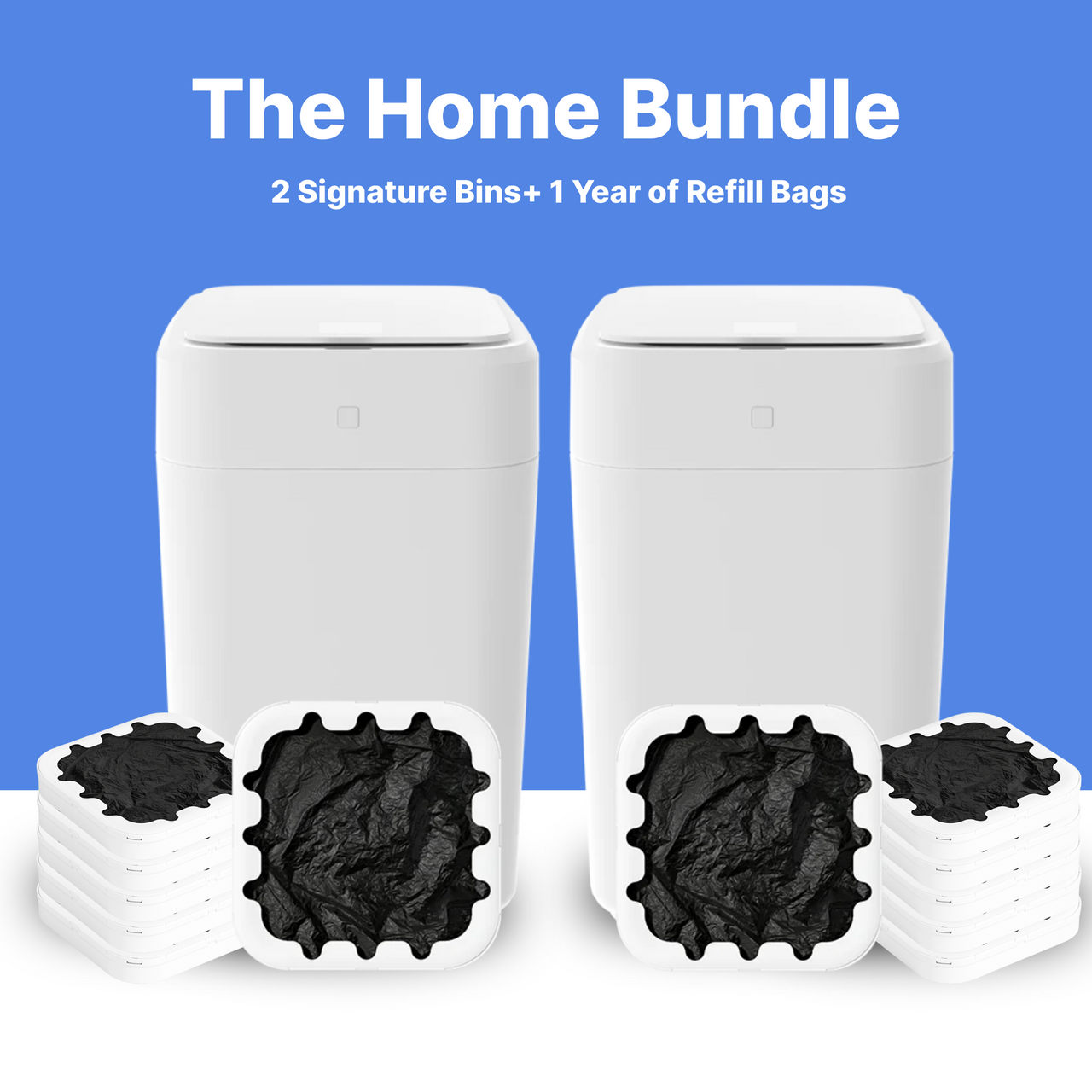 Royal Bin™ Signature 17L – Touchless, Self-Sealing Smart Trash Can
